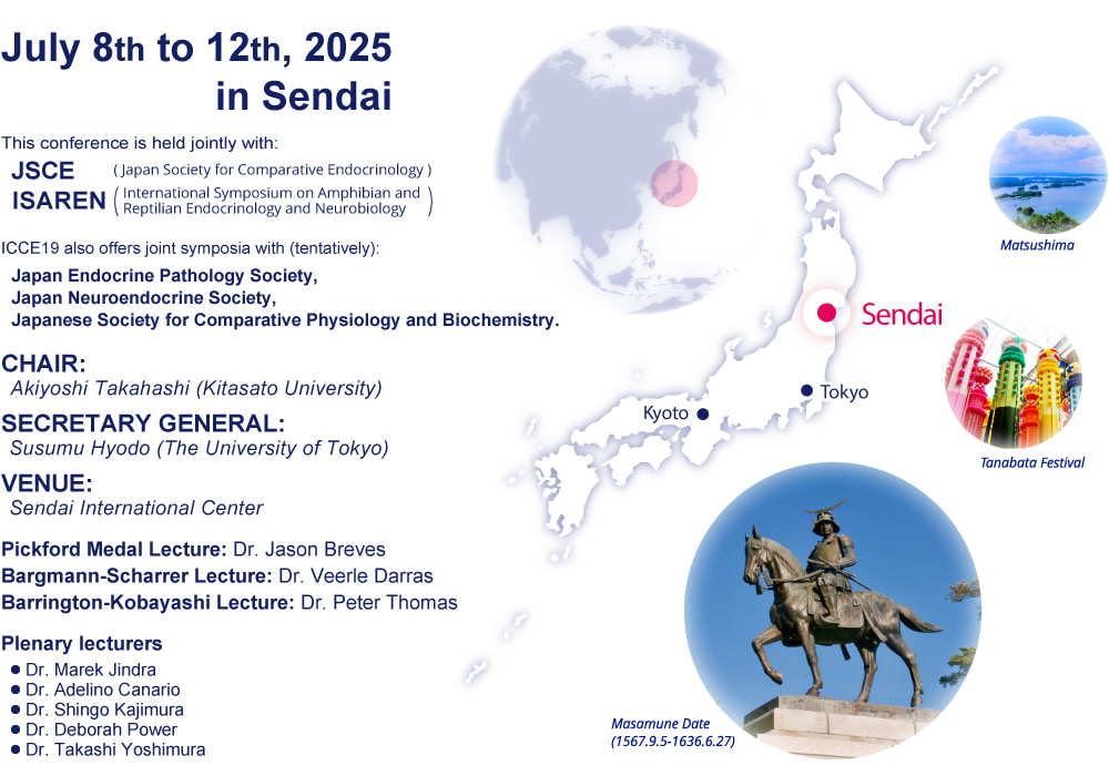 Date: July, 2022 / Chair: Akiyoshi Takahashi / Secretary General: Susumu Hyodo / Venue: Sendai International Center